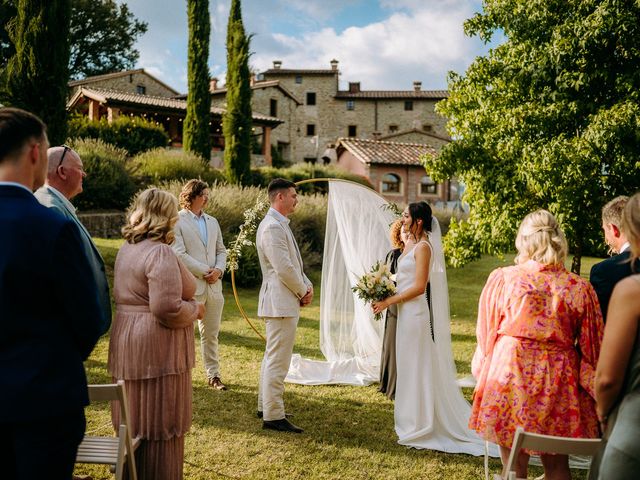 Brent and Rebekah&apos;s Wedding in Arezzo, Italy 42