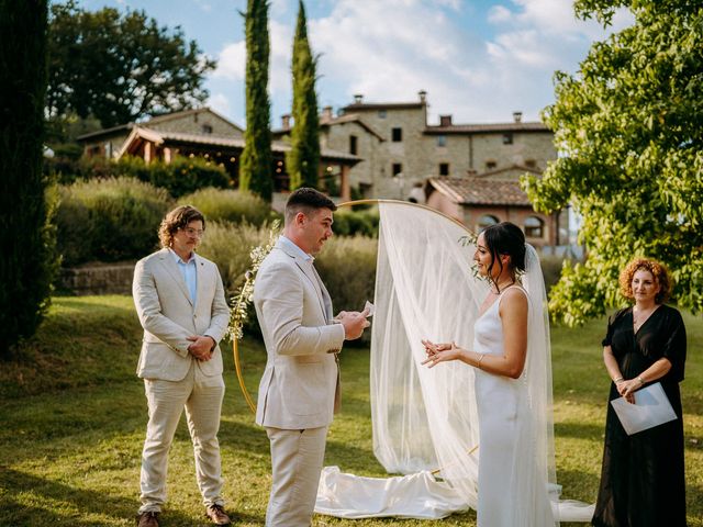 Brent and Rebekah&apos;s Wedding in Arezzo, Italy 45