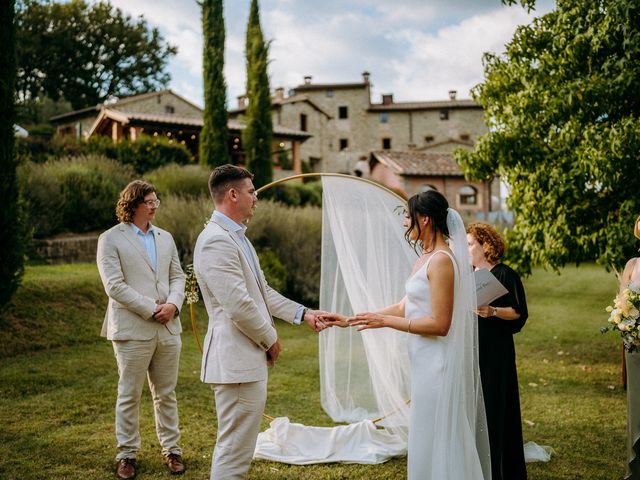 Brent and Rebekah&apos;s Wedding in Arezzo, Italy 46