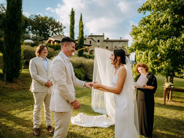 Brent and Rebekah&apos;s Wedding in Arezzo, Italy 48