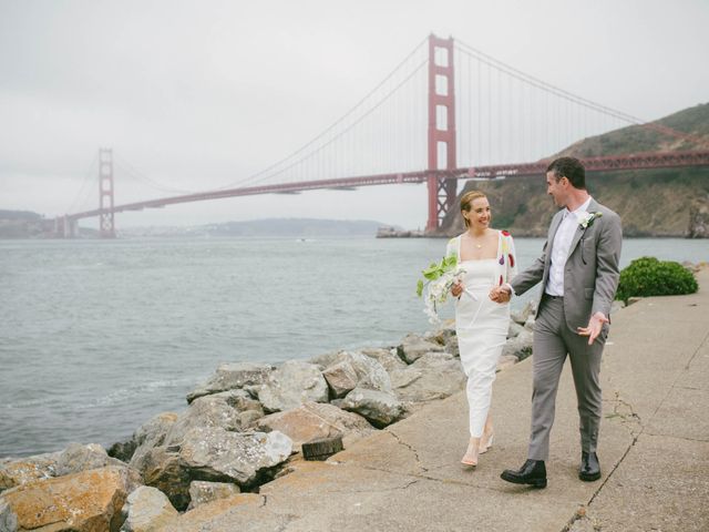 Mark and Jen&apos;s Wedding in Sausalito, California 34