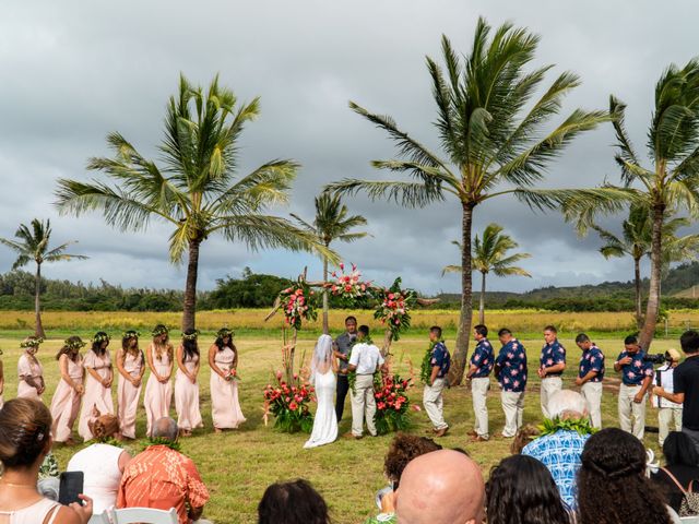 Nev and Holly&apos;s Wedding in Haleiwa, Hawaii 9