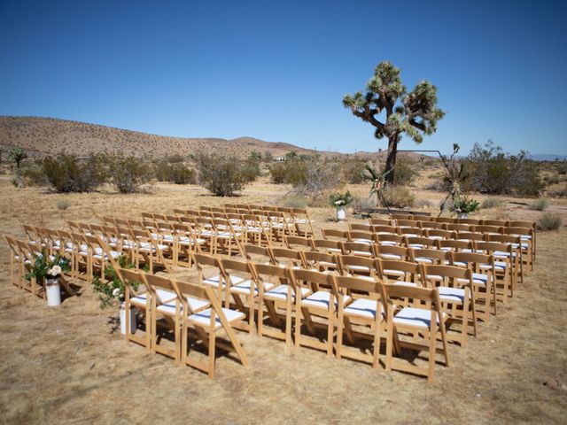 Joseph and Michelle&apos;s Wedding in Yucca Valley, California 17