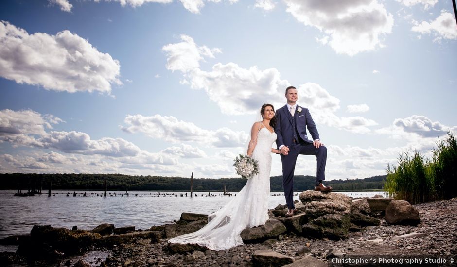 George and Lauren's Wedding in Piermont, New York