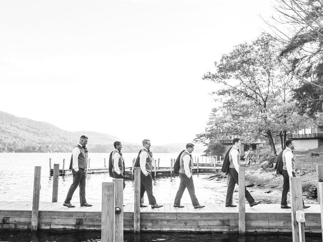 John and Lexi&apos;s Wedding in Lake George, New York 38