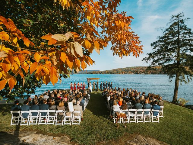 John and Lexi&apos;s Wedding in Lake George, New York 46
