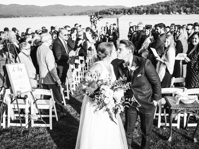 John and Lexi&apos;s Wedding in Lake George, New York 51