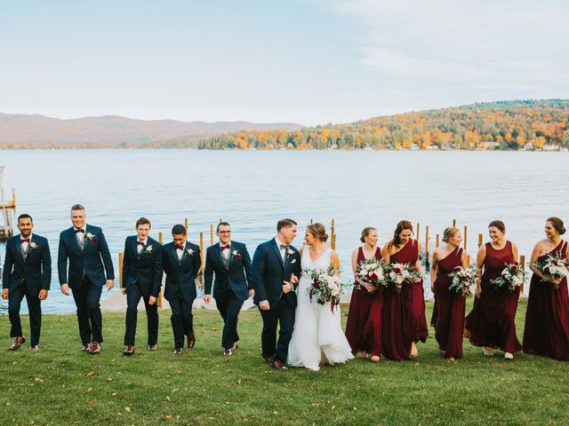 John and Lexi&apos;s Wedding in Lake George, New York 55