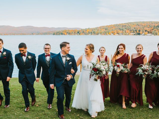 John and Lexi&apos;s Wedding in Lake George, New York 56