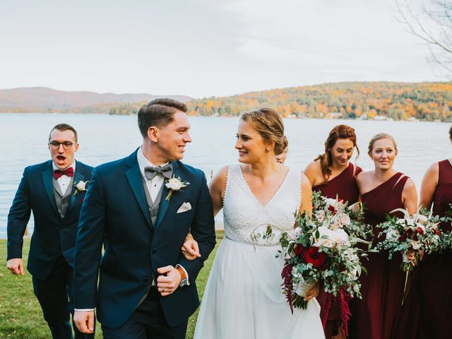 John and Lexi&apos;s Wedding in Lake George, New York 57