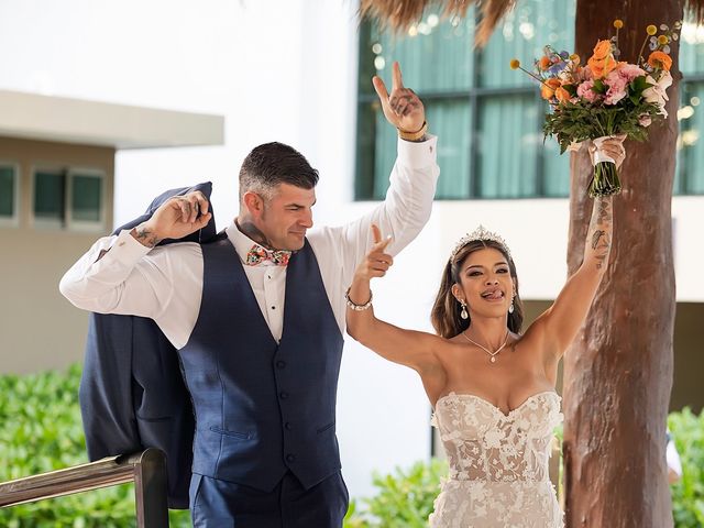 Joel and Sandra's Wedding in Cancun, Mexico 37