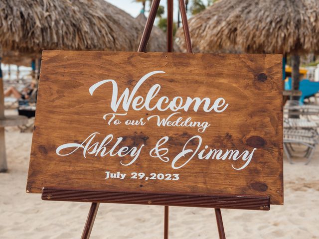 James and Ashley&apos;s Wedding in Noord, Aruba 11