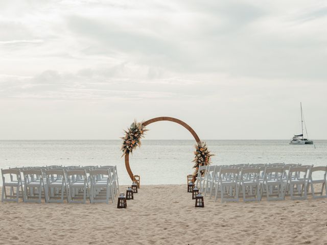 James and Ashley&apos;s Wedding in Noord, Aruba 12