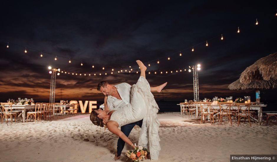 James and Ashley's Wedding in Noord, Aruba