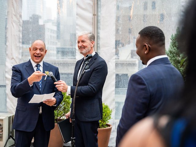 Vincent and Phillip&apos;s Wedding in New York, New York 46