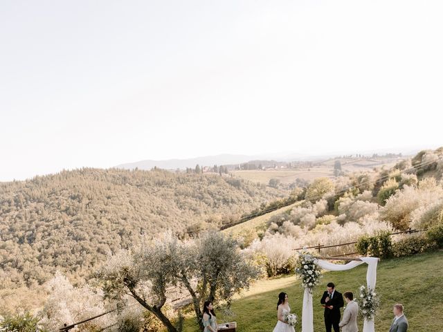 Bjørn and Hera's Wedding in Siena, Italy 37