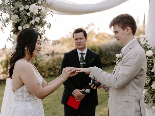 Bjørn and Hera's Wedding in Siena, Italy 45