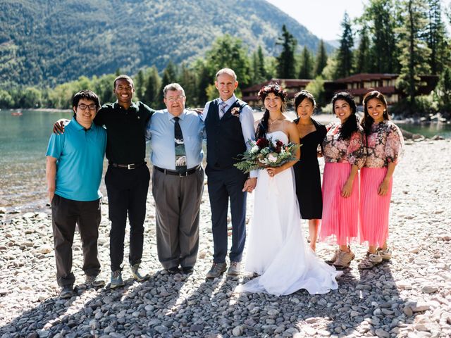Shan and Keith&apos;s Wedding in West Glacier, Montana 8