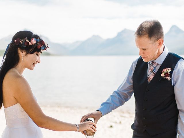 Shan and Keith&apos;s Wedding in West Glacier, Montana 22