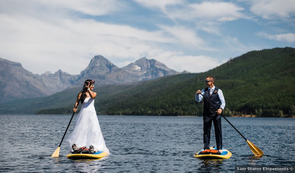 Shan and Keith's Wedding in West Glacier, Montana
