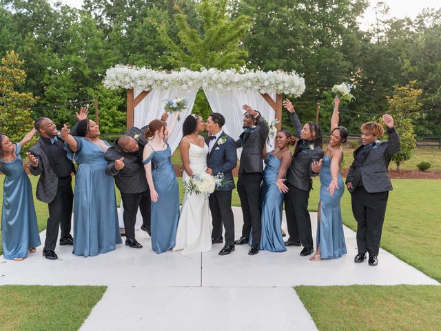 Elliott and Tatyanna's Wedding in Austell, Georgia 21