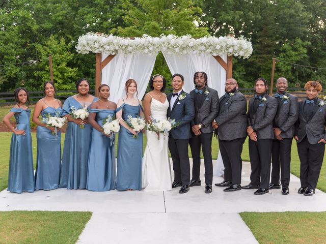 Elliott and Tatyanna's Wedding in Austell, Georgia 22