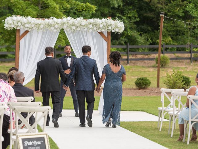 Elliott and Tatyanna's Wedding in Austell, Georgia 51