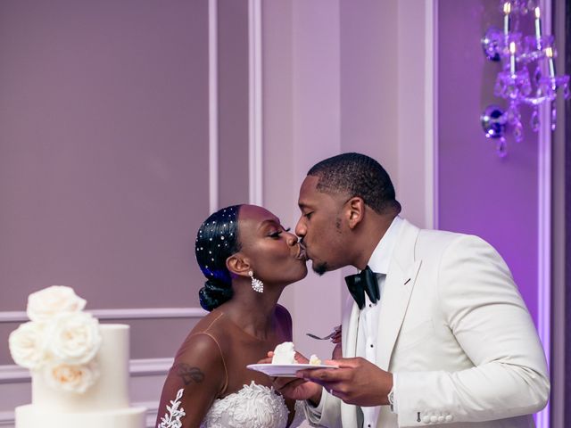 Diquan and Aaliyah&apos;s Wedding in Voorhees, New Jersey 3