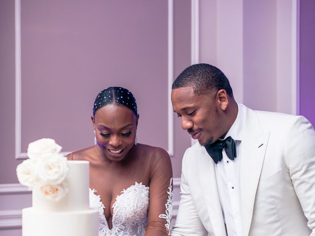 Diquan and Aaliyah&apos;s Wedding in Voorhees, New Jersey 4