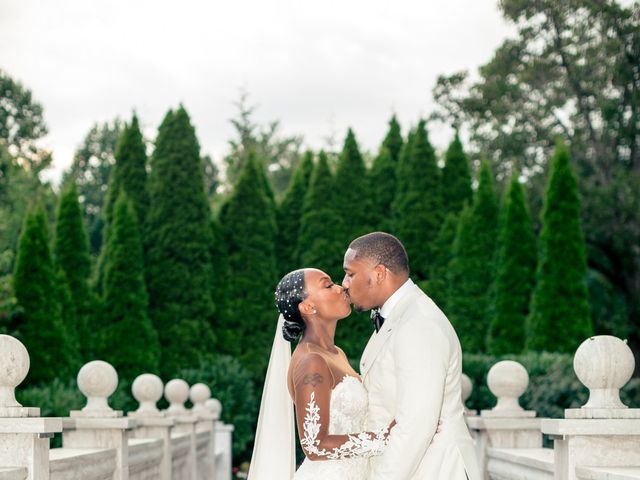 Diquan and Aaliyah&apos;s Wedding in Voorhees, New Jersey 11