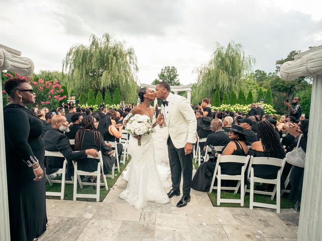 Diquan and Aaliyah&apos;s Wedding in Voorhees, New Jersey 17