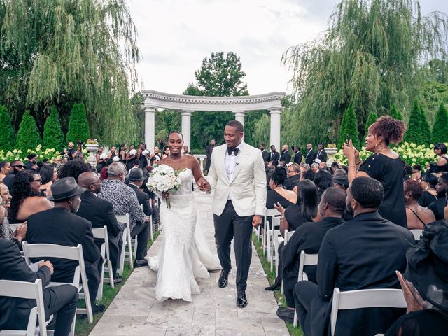 Diquan and Aaliyah&apos;s Wedding in Voorhees, New Jersey 18