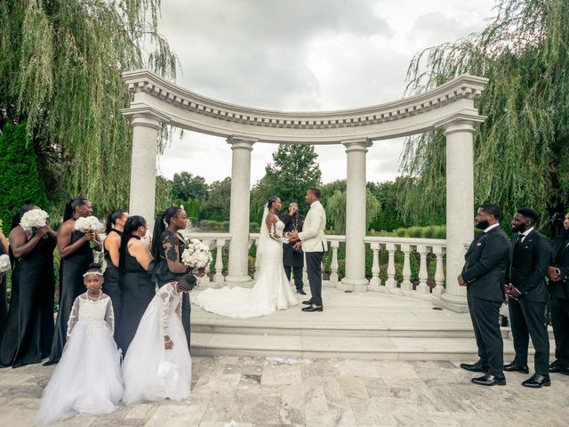 Diquan and Aaliyah&apos;s Wedding in Voorhees, New Jersey 20