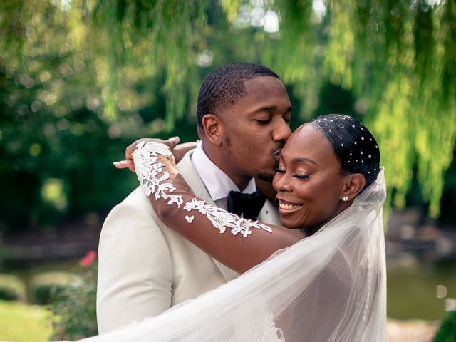 Diquan and Aaliyah&apos;s Wedding in Voorhees, New Jersey 26