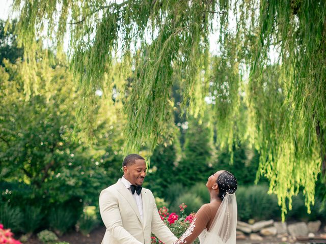 Diquan and Aaliyah&apos;s Wedding in Voorhees, New Jersey 28