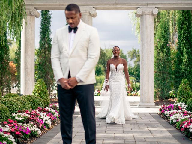 Diquan and Aaliyah&apos;s Wedding in Voorhees, New Jersey 30