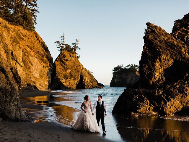 Bret and Nicolette&apos;s Wedding in Brookings, Oregon 2