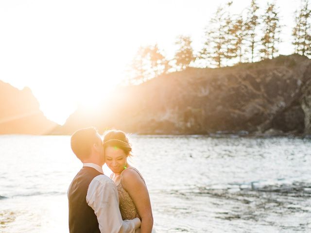 Bret and Nicolette&apos;s Wedding in Brookings, Oregon 5