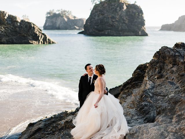 Bret and Nicolette&apos;s Wedding in Brookings, Oregon 25