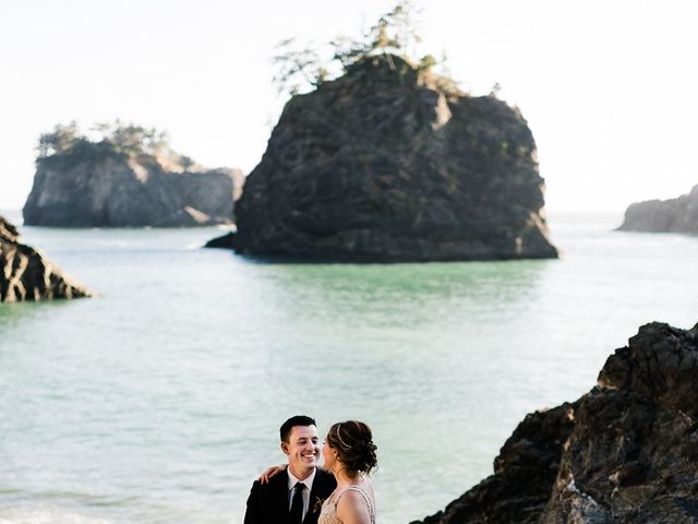 Bret and Nicolette&apos;s Wedding in Brookings, Oregon 26