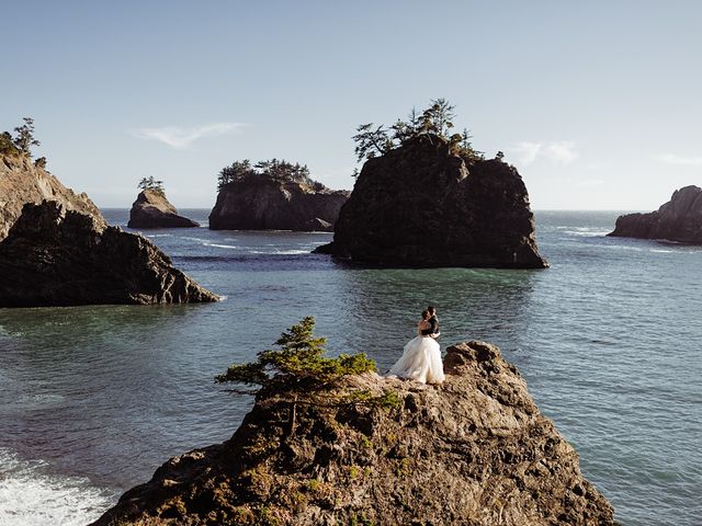 Bret and Nicolette&apos;s Wedding in Brookings, Oregon 27