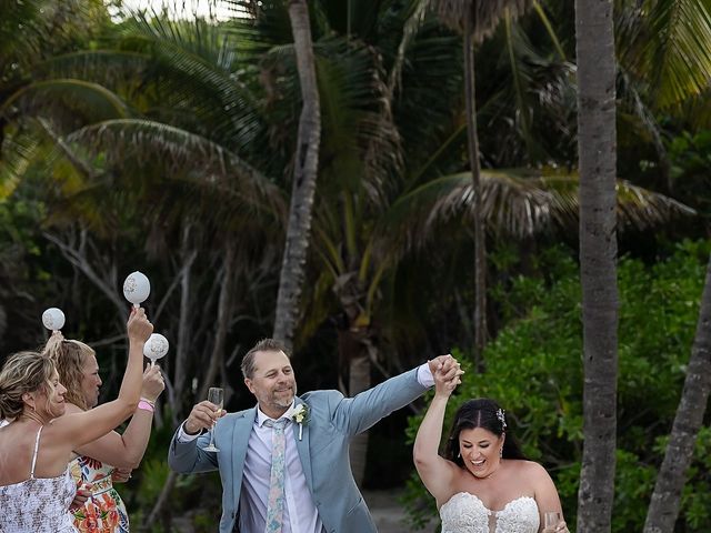 Brian and Cara's Wedding in Playa del Carmen, Mexico 12