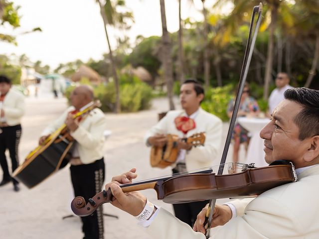 Brian and Cara's Wedding in Playa del Carmen, Mexico 23