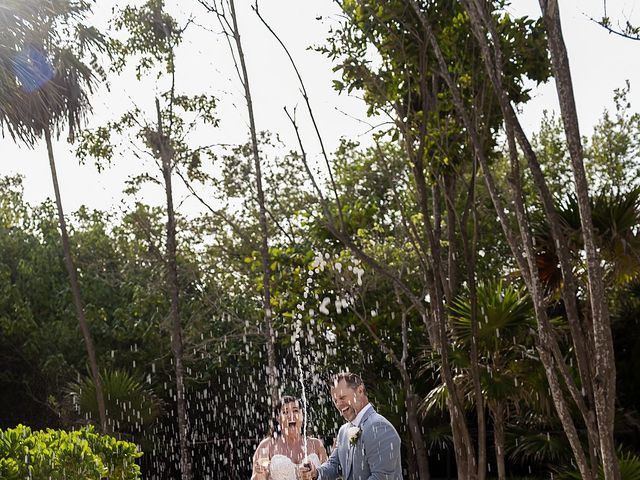 Brian and Cara's Wedding in Playa del Carmen, Mexico 28