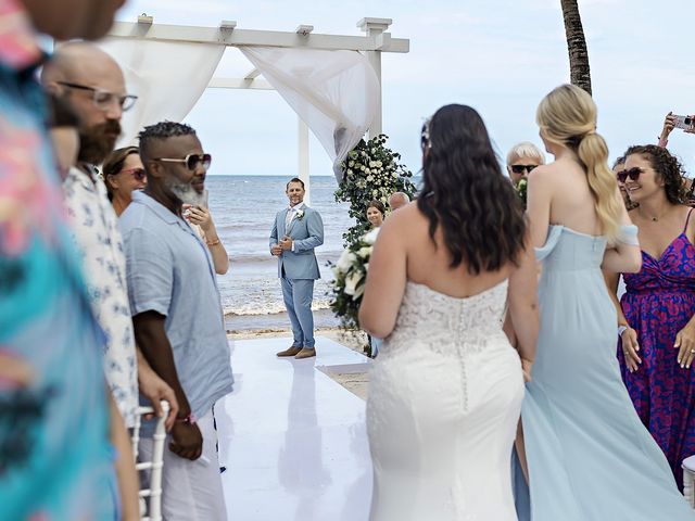 Brian and Cara's Wedding in Playa del Carmen, Mexico 37