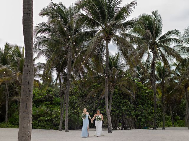 Brian and Cara's Wedding in Playa del Carmen, Mexico 38