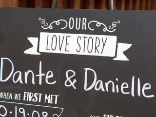 Danielle &amp; Dante&apos;s wedding 1