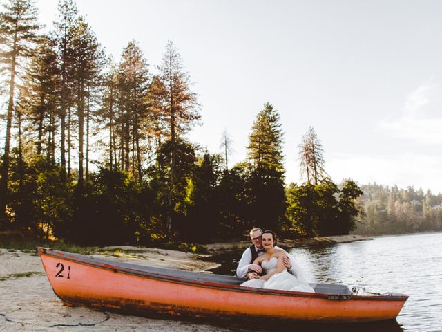 Abby and Brandon&apos;s Wedding in Crestline, California 11