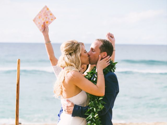 Renee and Chris&apos;s Wedding in Haleiwa, Hawaii 11