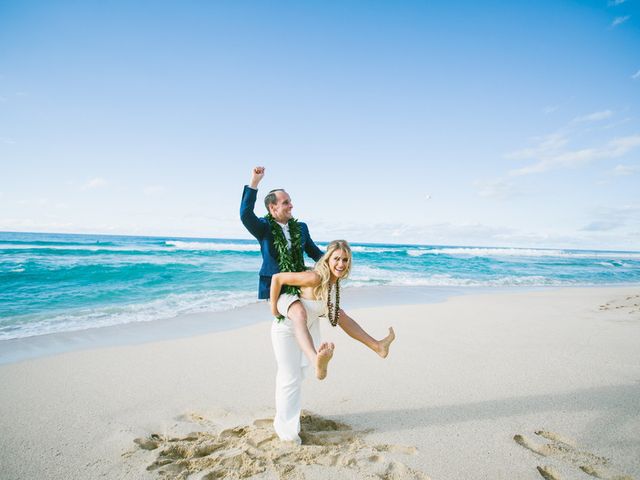 Renee and Chris&apos;s Wedding in Haleiwa, Hawaii 13